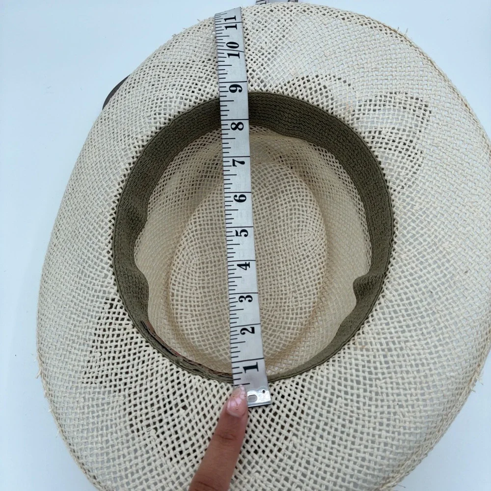 Pelican Hill Golf Club Straw Hat Ribbon Flower Accent Resort Style‎